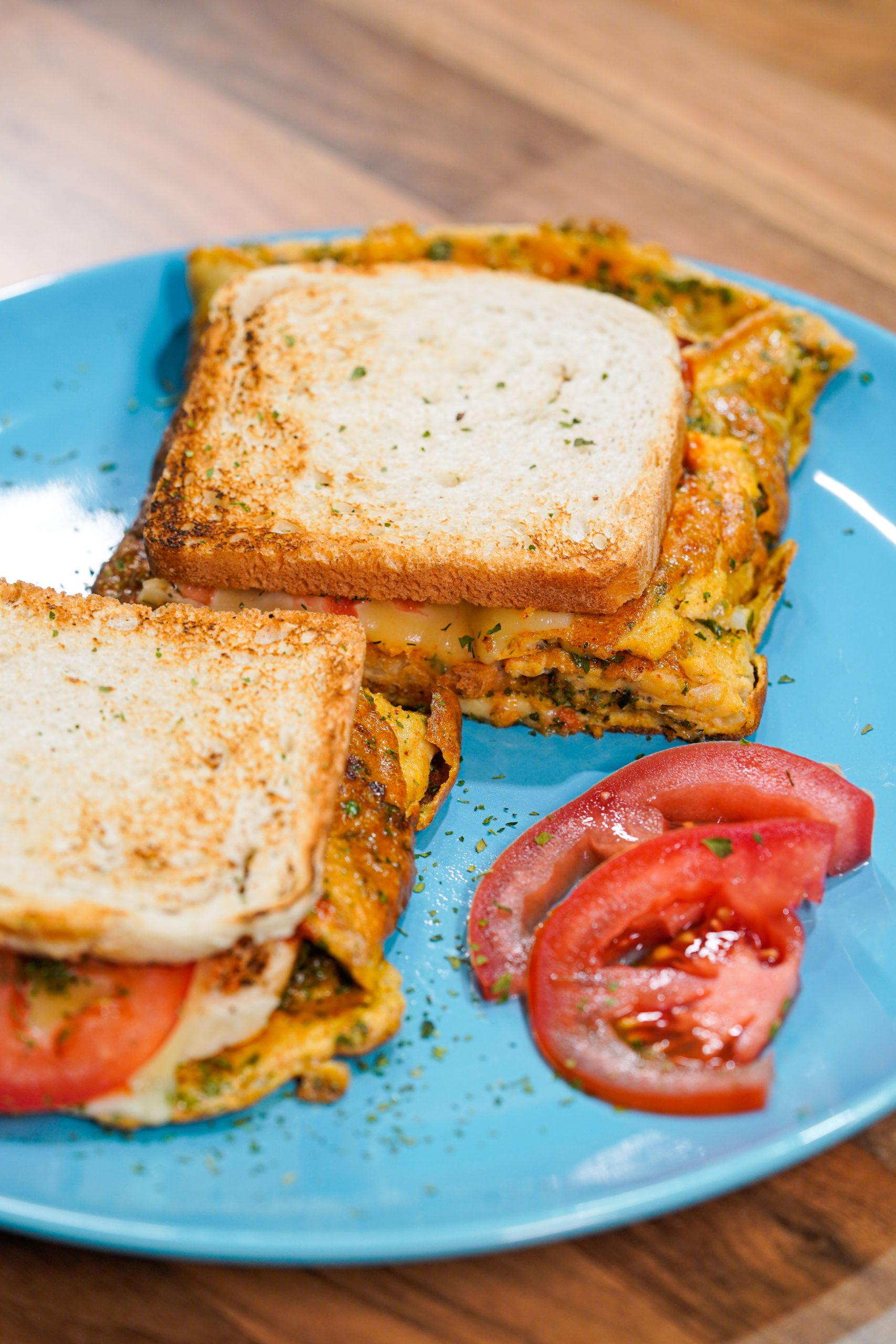 Omlet sendvič za doručak