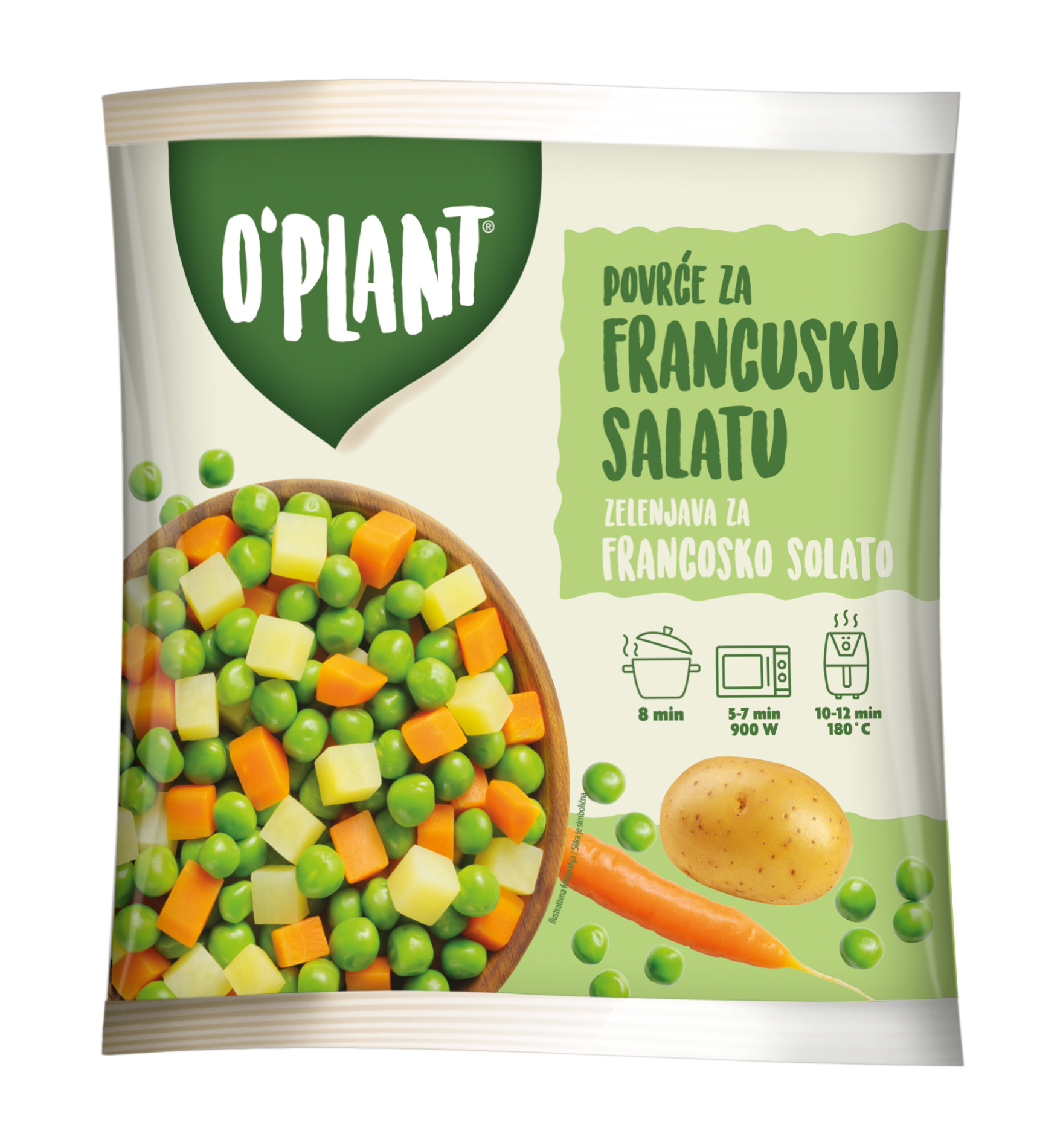 Povrće za francusku salatu