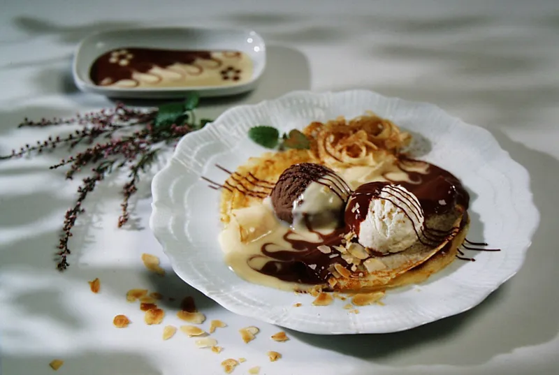 Palačinke sa sladoledom