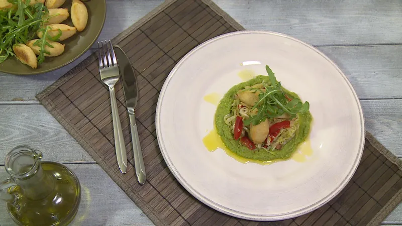 Pečeni žličnjaci s kupusom