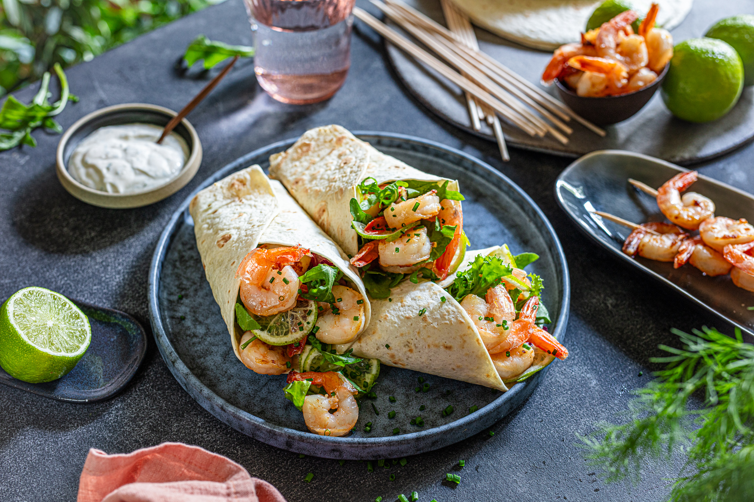 Pikantne azijske kozice