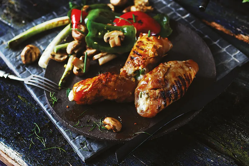 Piletina s kozjim sirom