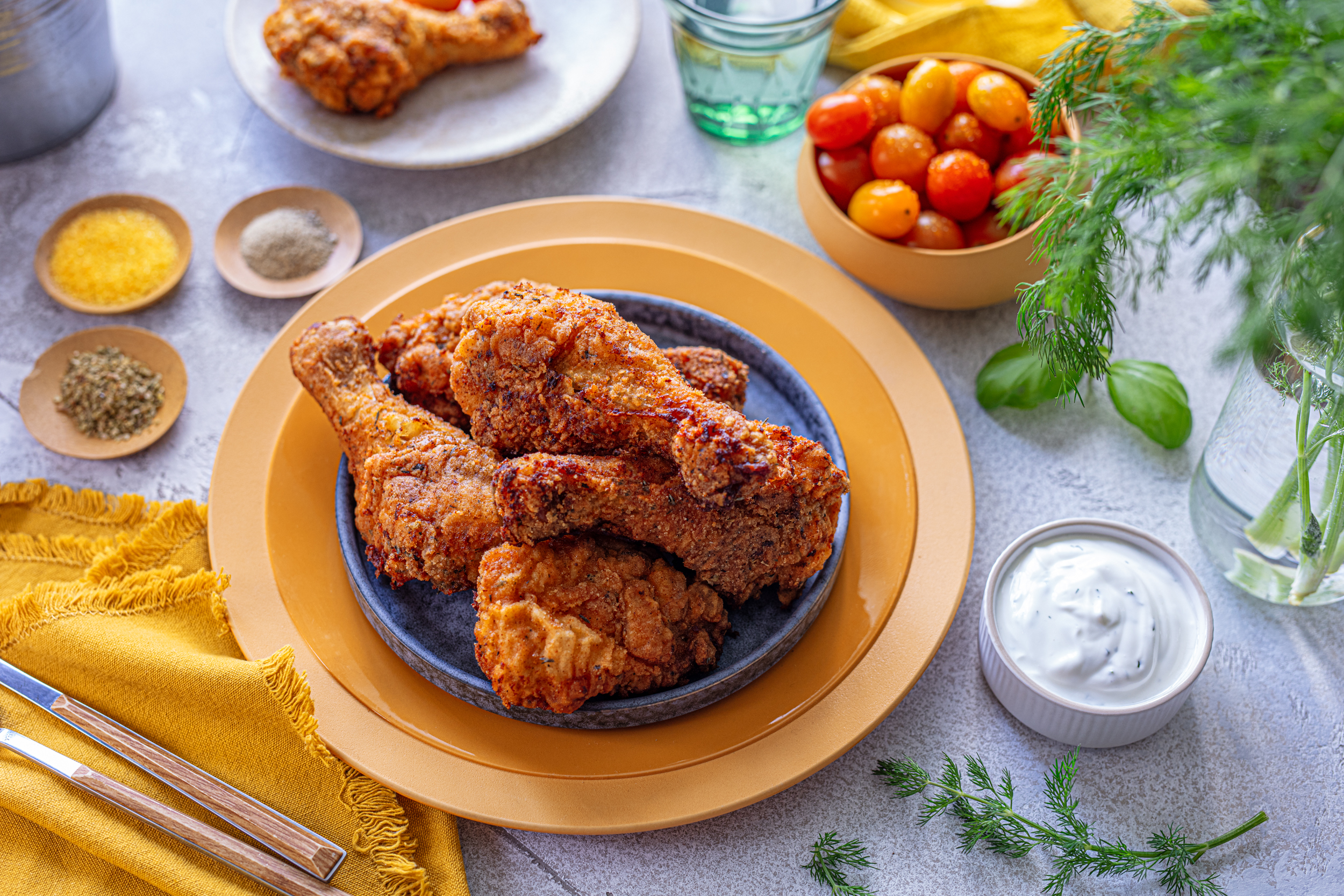 Piletina u začinskom pohu (a la KFC)