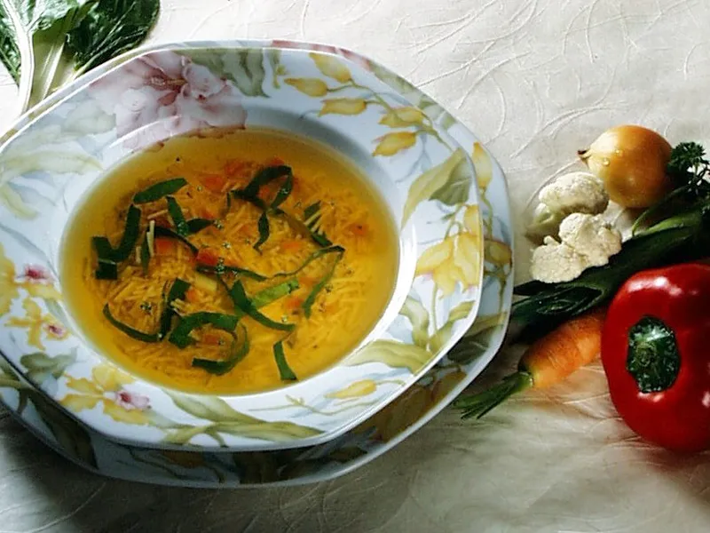 Proljetna juha s blitvom