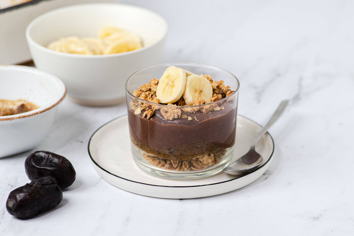 Proteinska banoffee u zdjelici