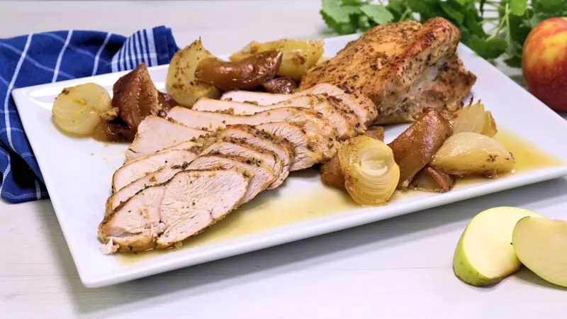 Puretina s jabukom iz pećnice