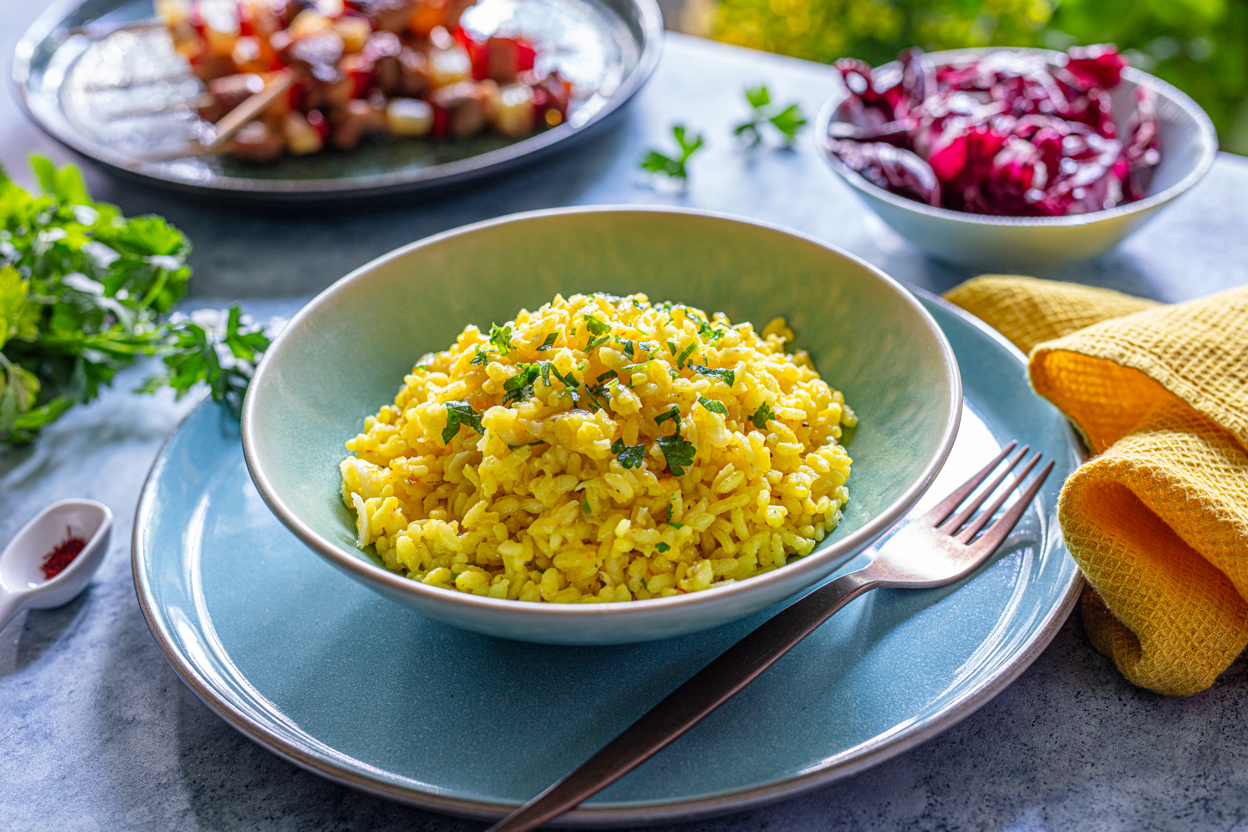 Rižoto à la milanese