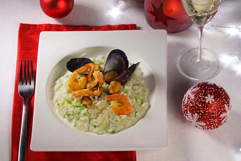 Rižoto s plodovima mora