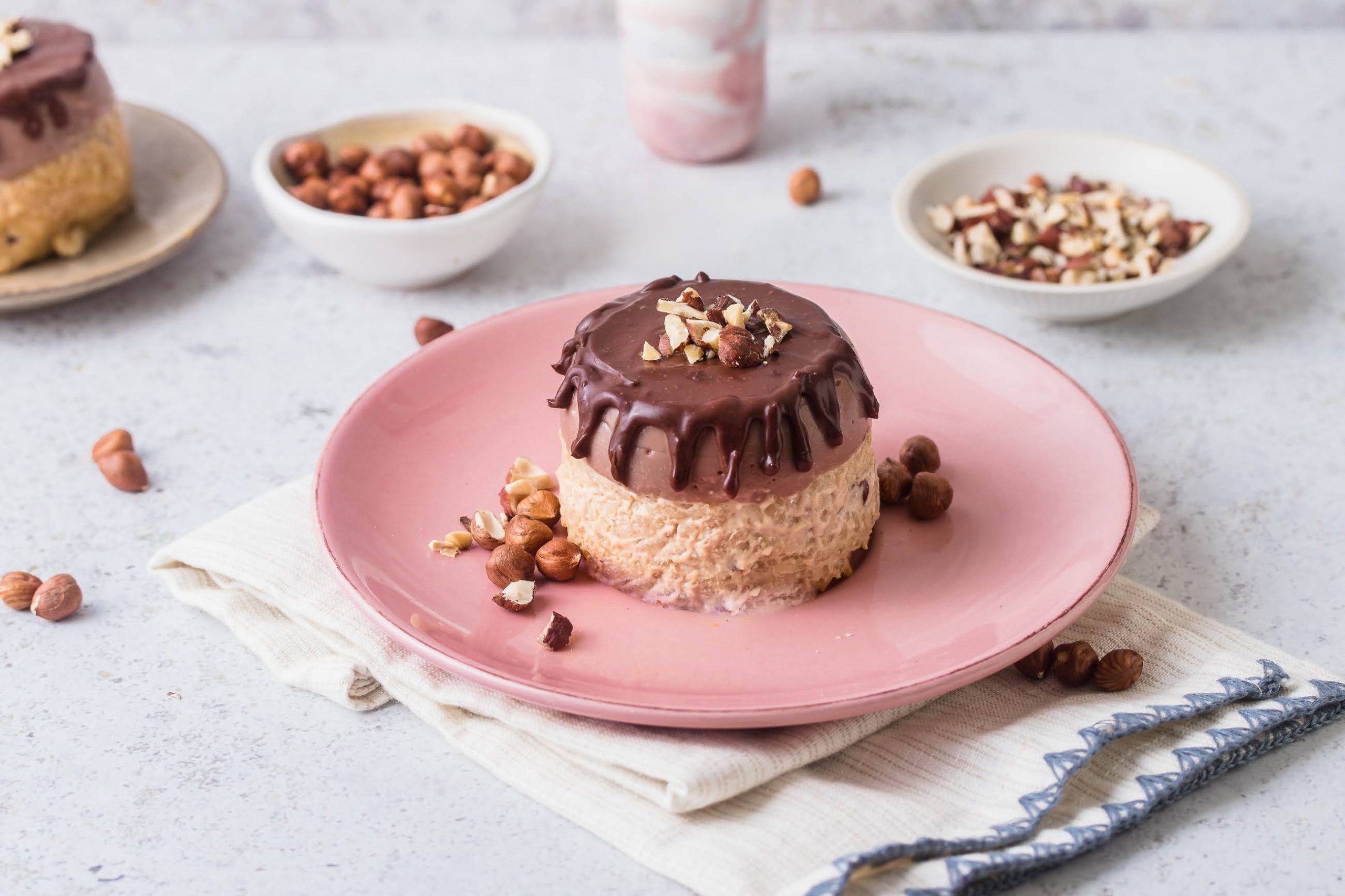 Slastica s pudingom nougat