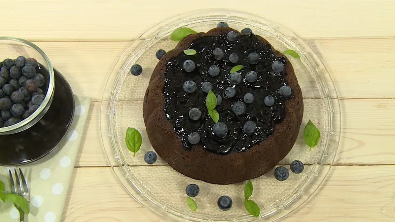 Sočan kolač s borovnicama