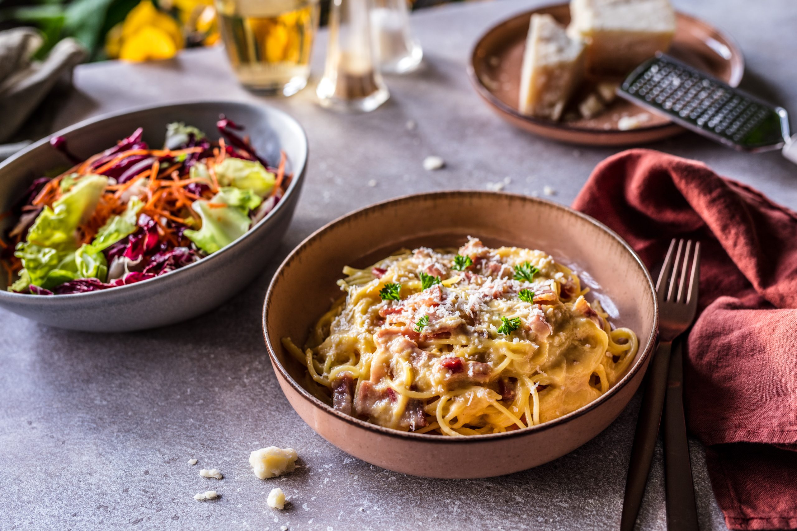 Špageti à la carbonara