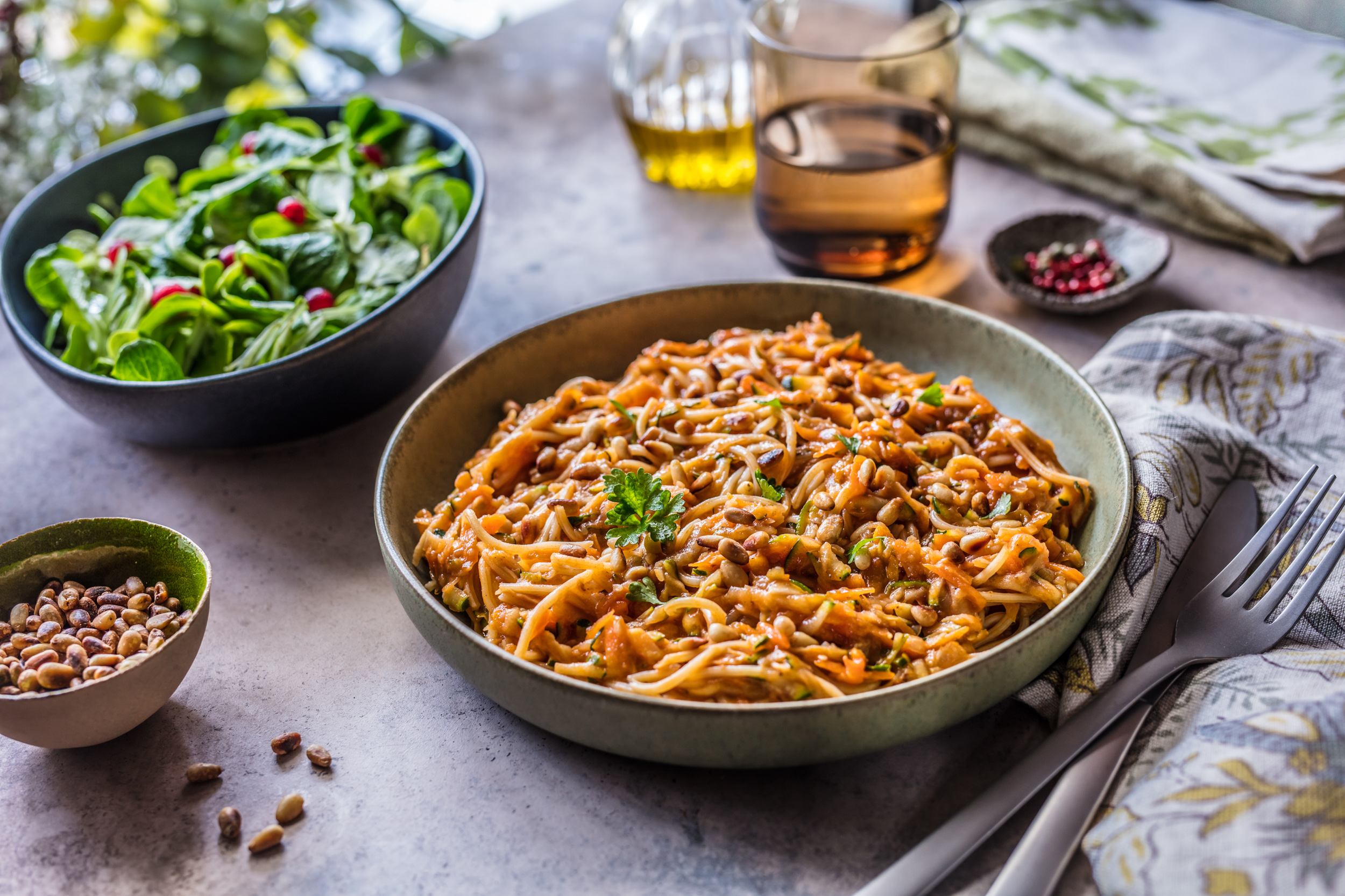 Špageti bolognese bez mesa