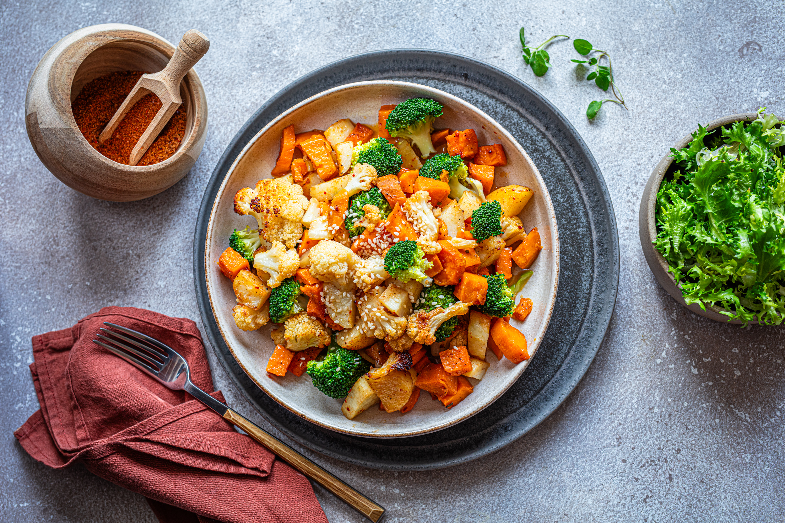 Sweet chili zapečeno povrće