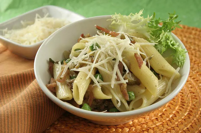 Tjestenina i patlidžani u pivu