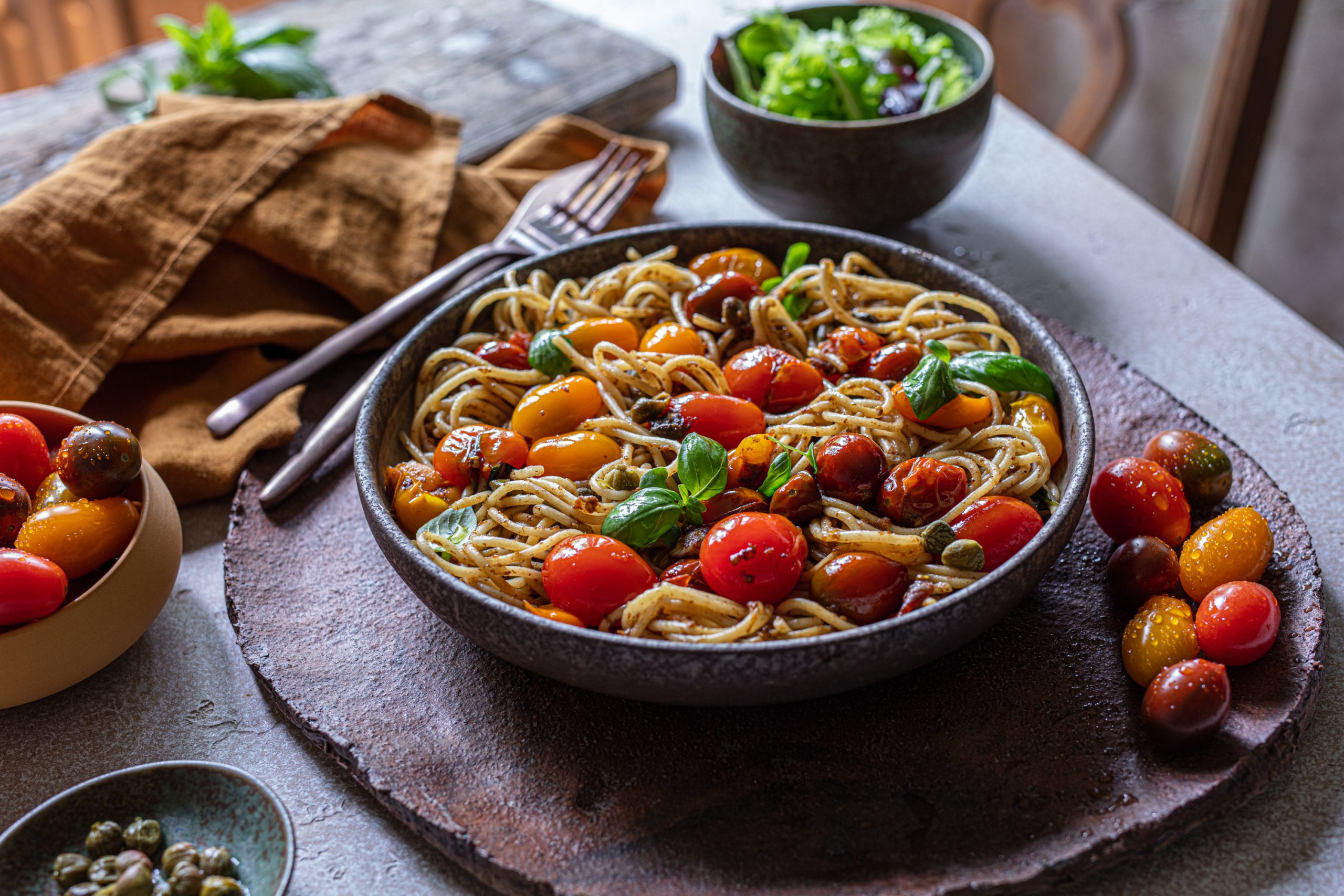 Tjestenina sa cherry rajčicama