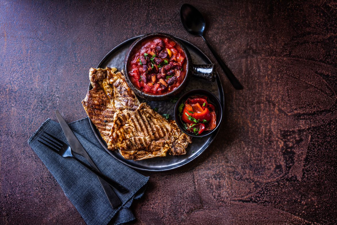 Ukusna vratina sa zapečenim grahom