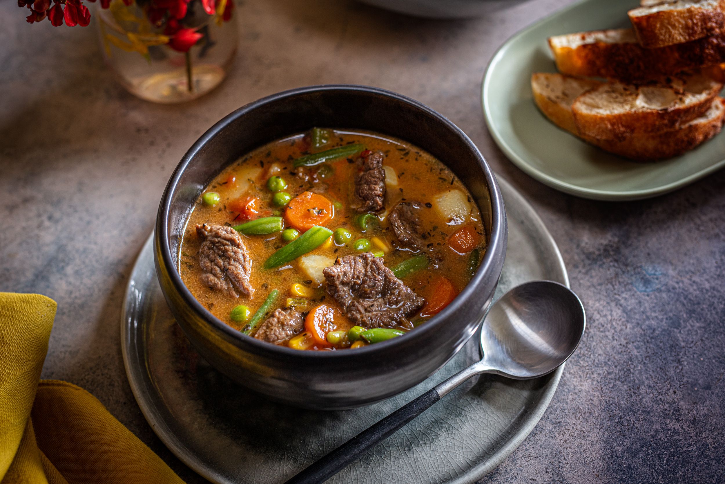 Varivo od povrća i junetine