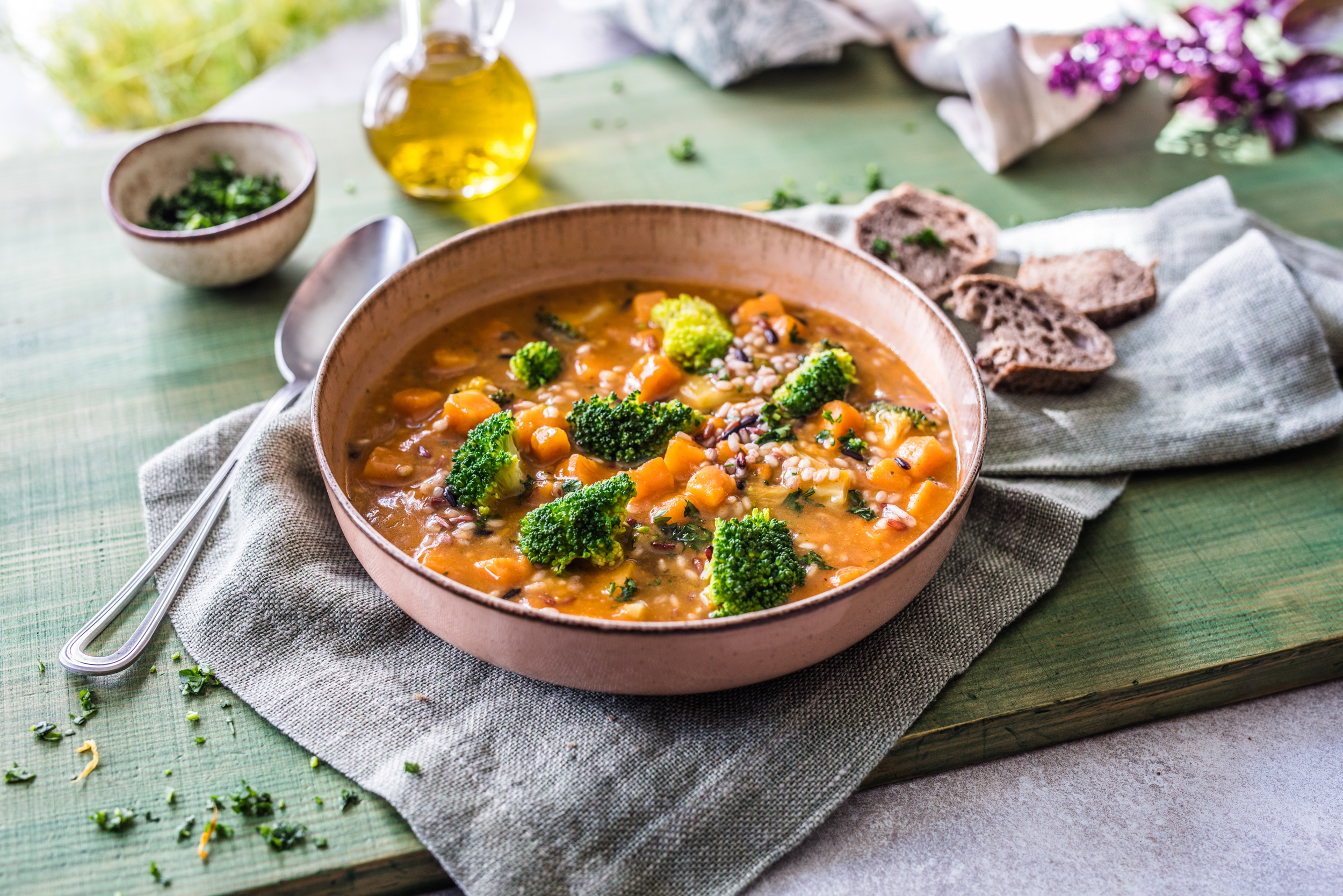 Varivo sa žitaricama i batatom