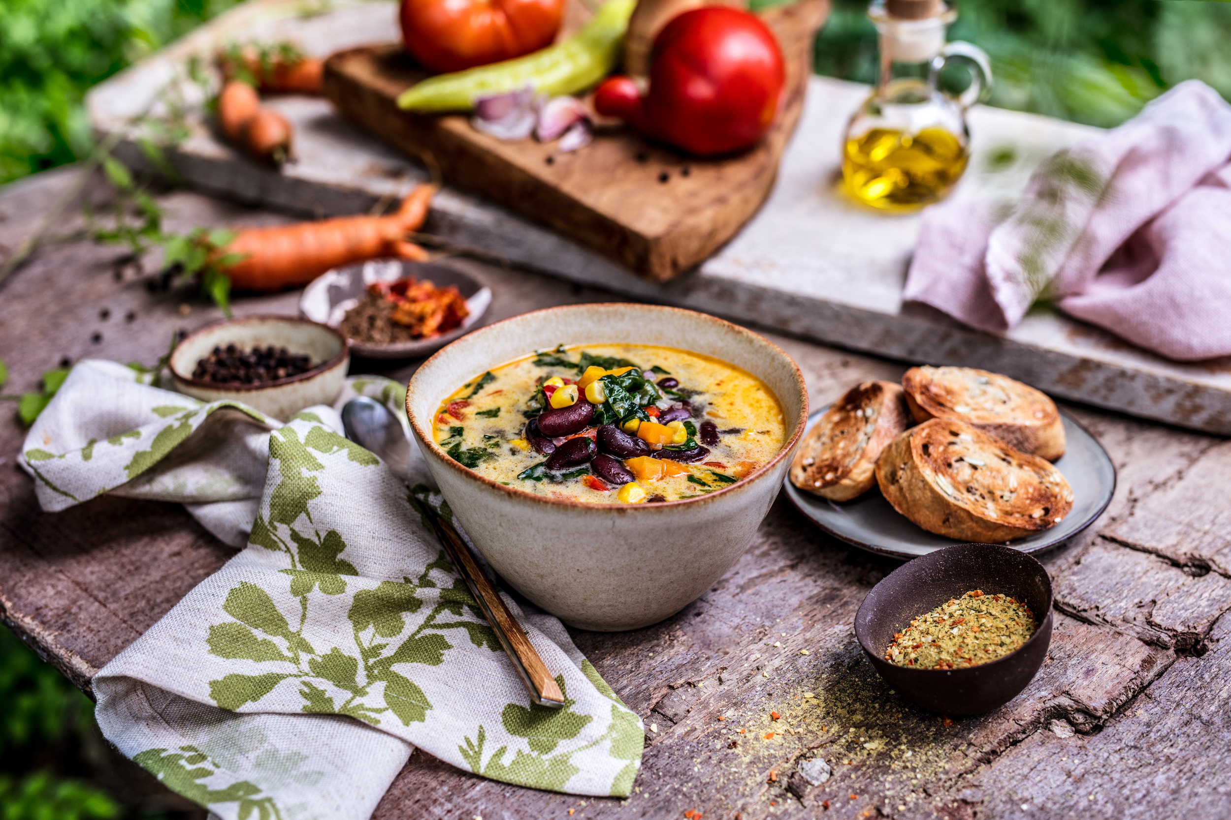 Veganska juha s grahom