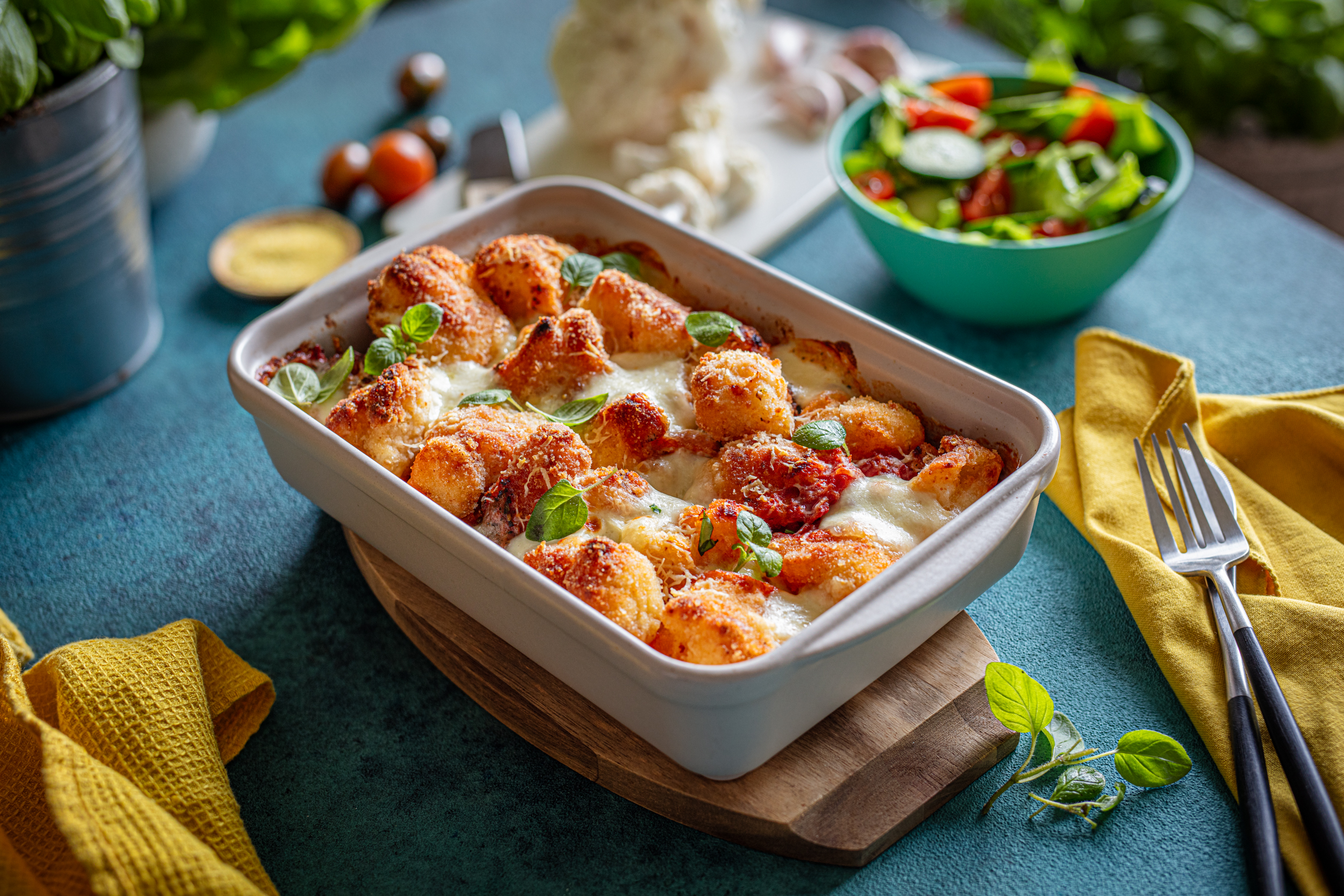 Zapečena cvjetača à la parmigiana