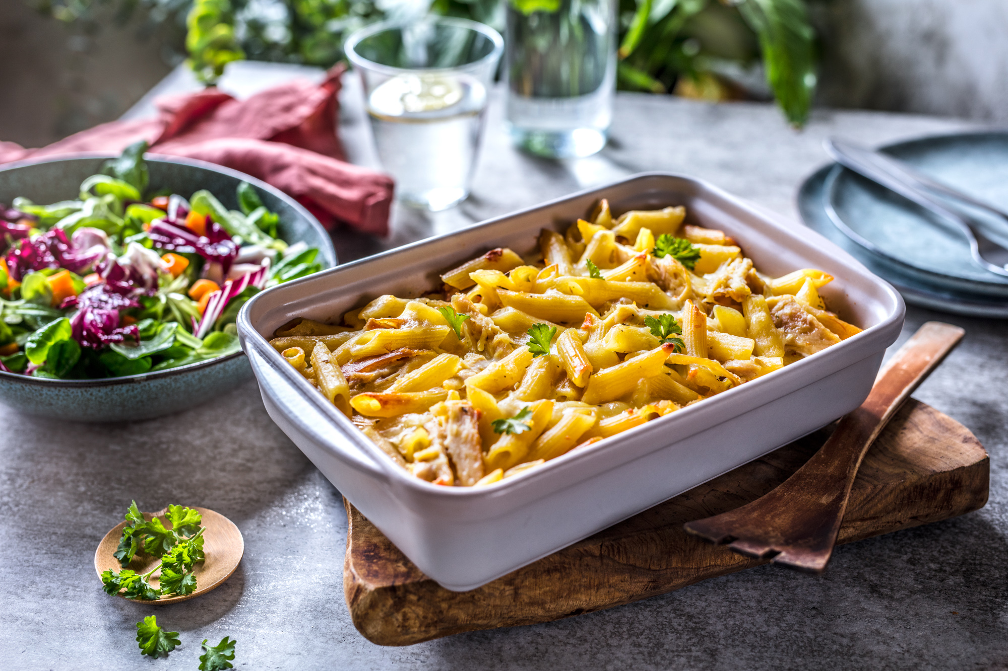 Zapečena piletina „Alfredo“