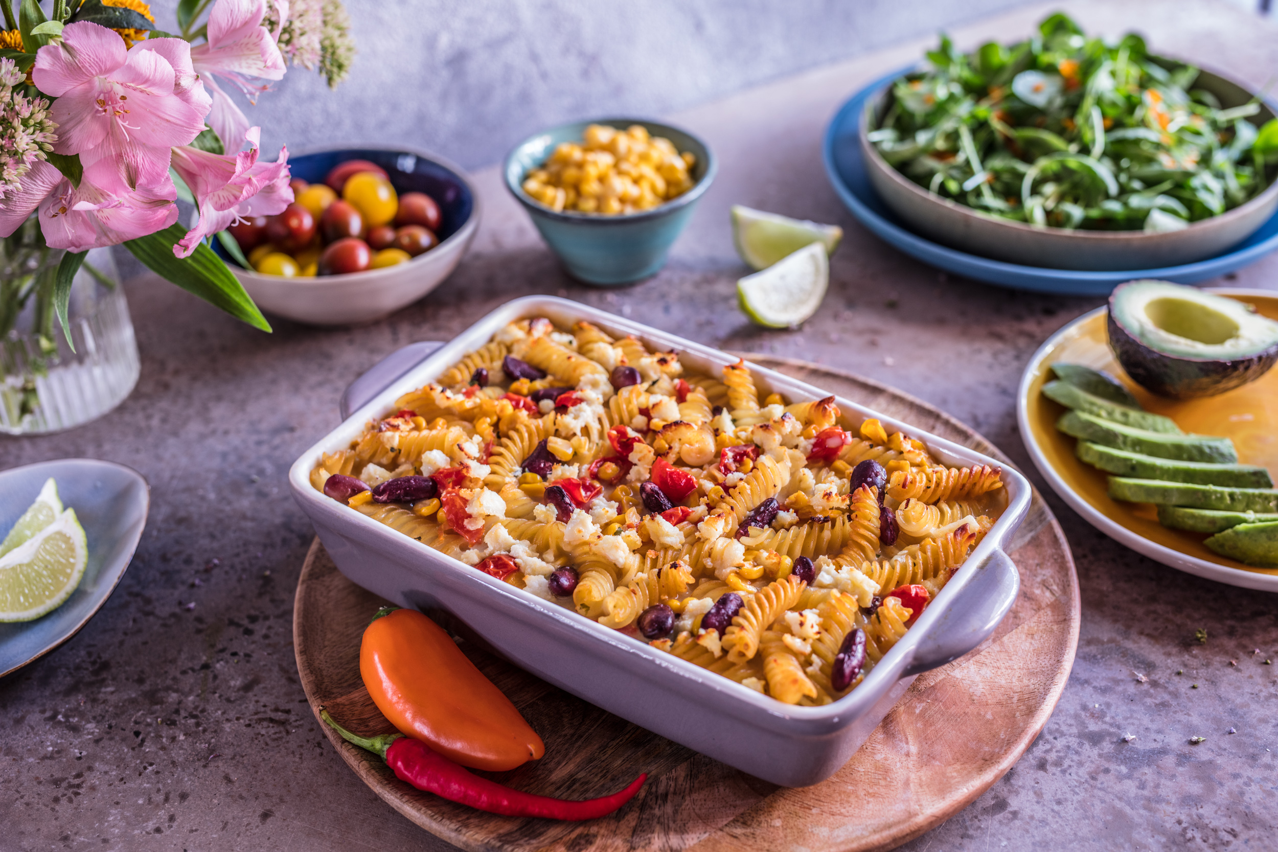 Zapečena tjestenina à la Meksiko
