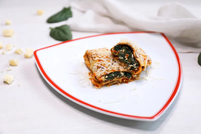 Zapečene palačinke s ajvarom