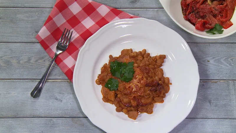 Zapečeni kremasti grah