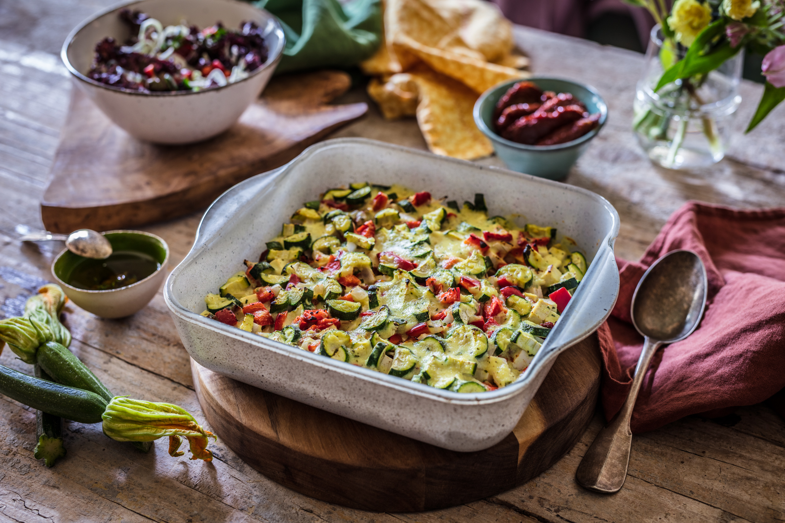 Zapečeno povrće s tofuom