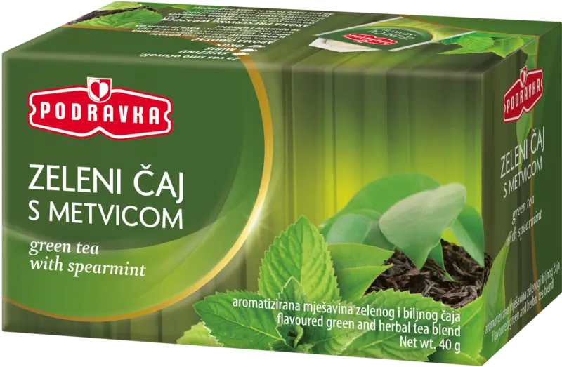 Zeleni čaj s metvicom