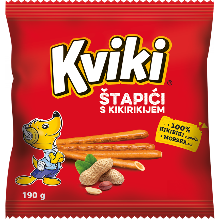 Kviki štapići s kikirikijem