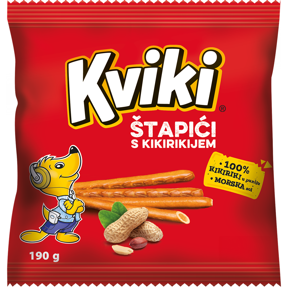 Kviki štapići s kikirikijem