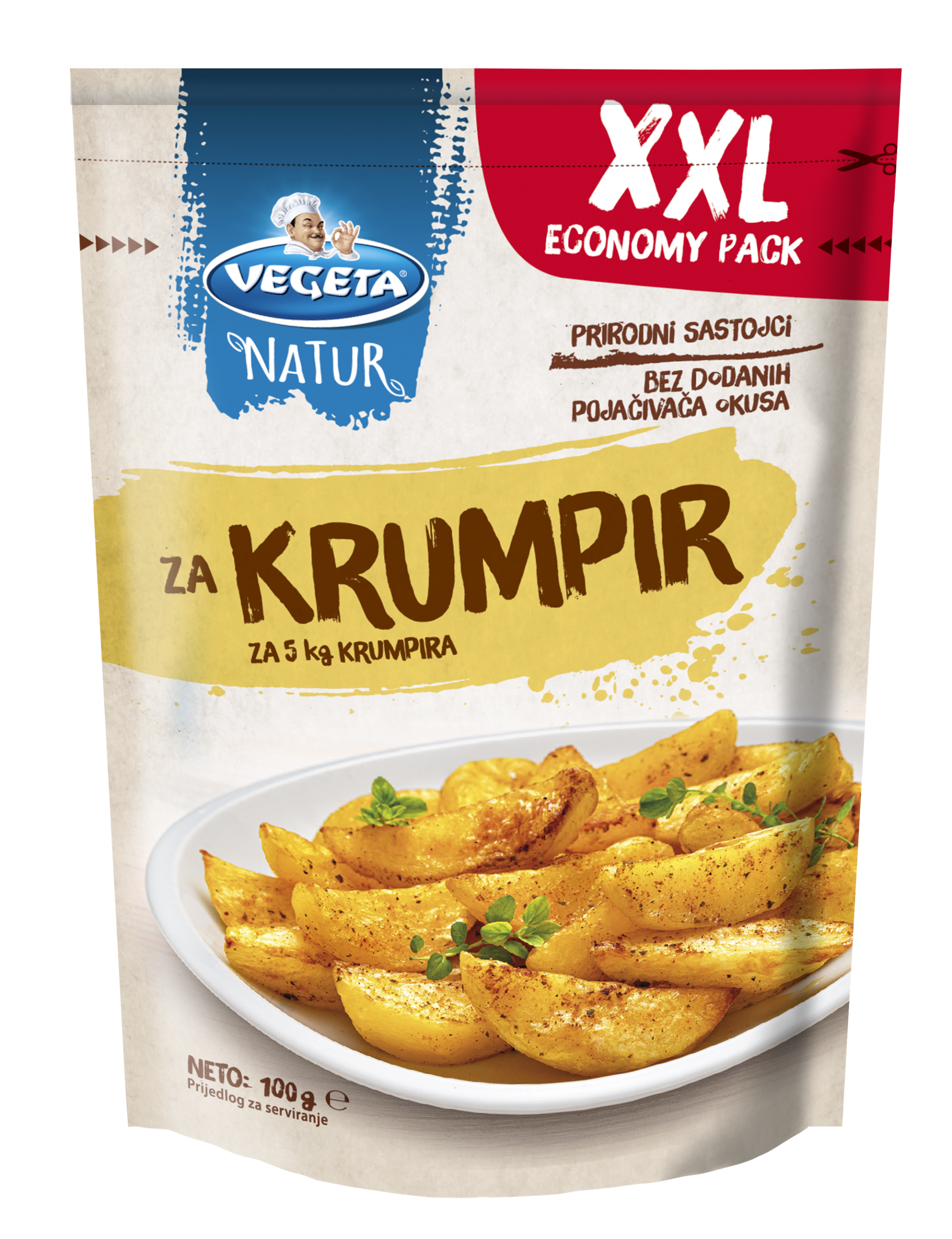 Vegeta Natur za XXL krumpire