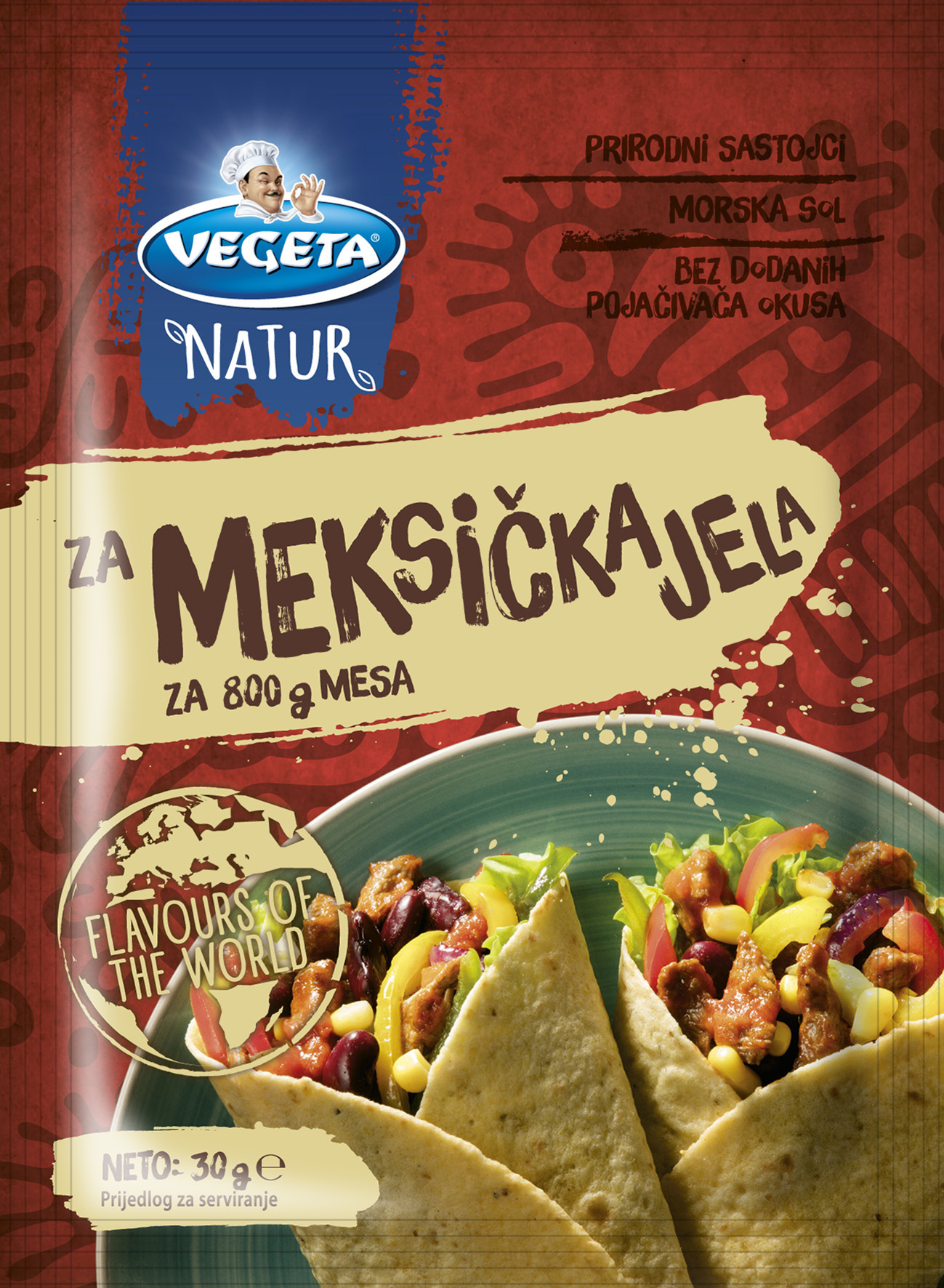 Vegeta Natur za meksička jela