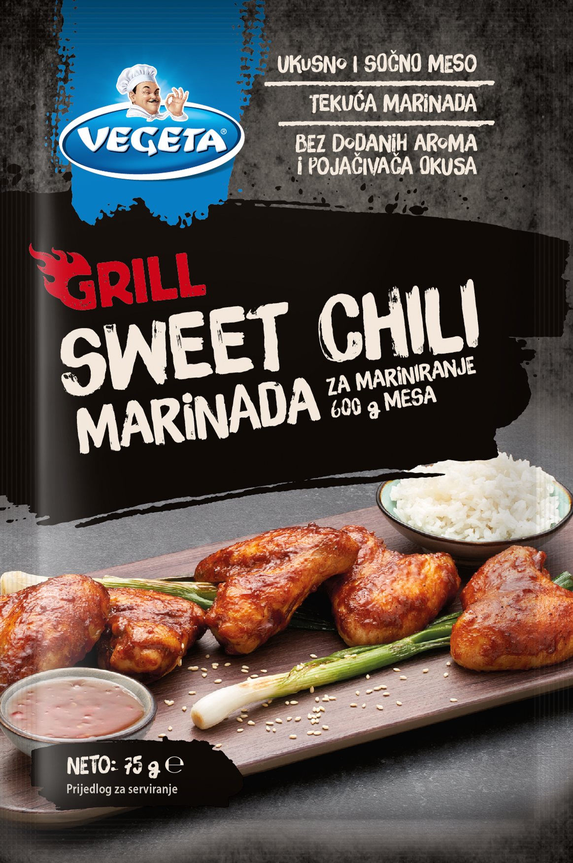 Vegeta Grill sweet chili marinada