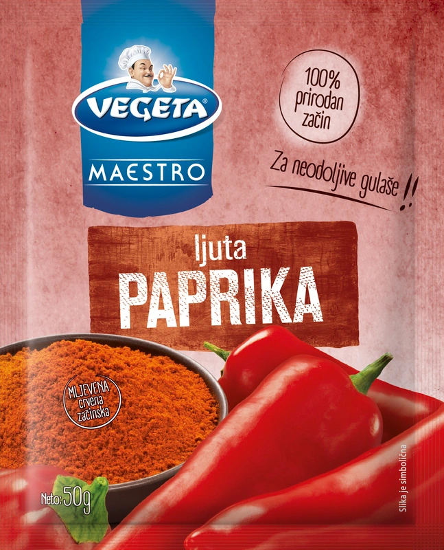 Ljuta paprika – mljevena crvena začinska