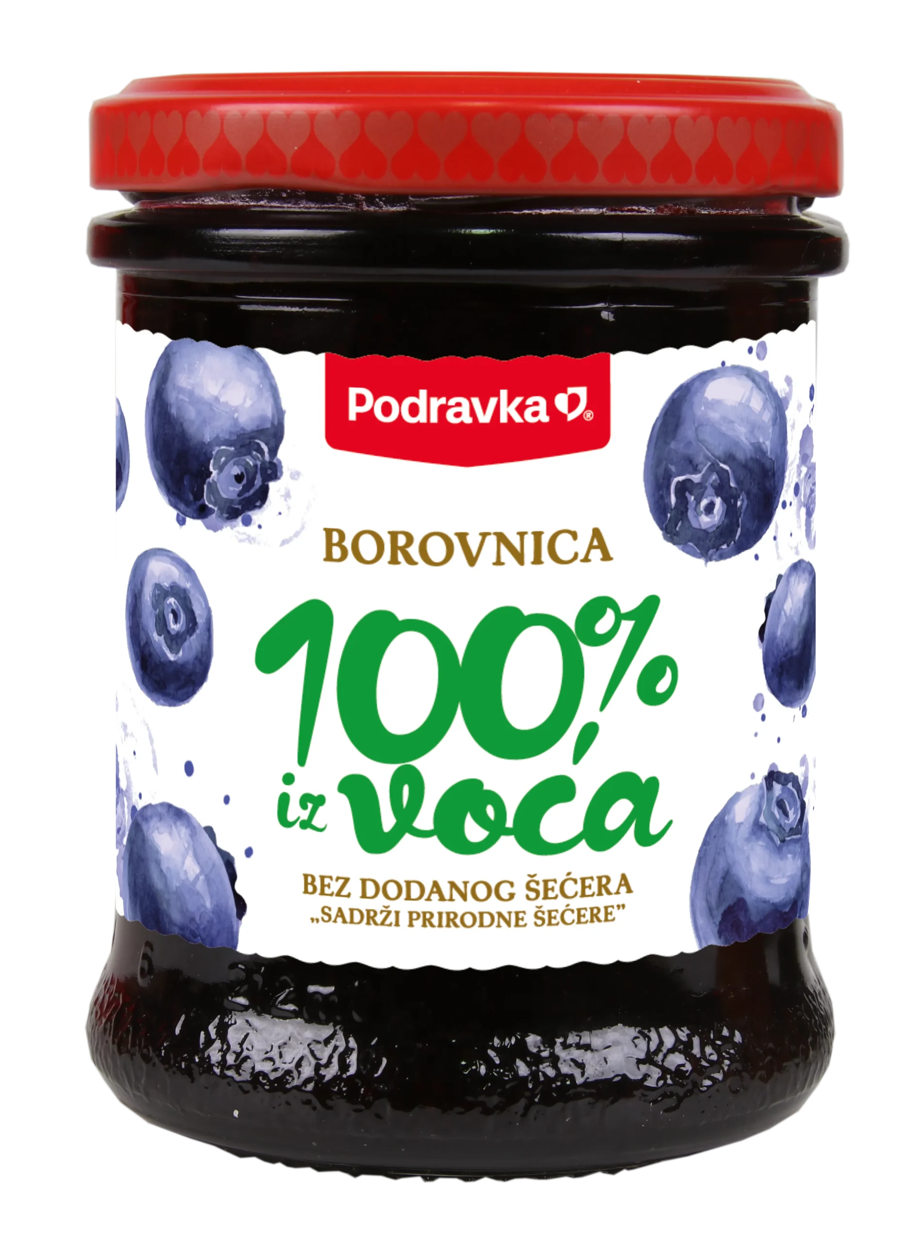 Borovnica voćni namaz 100% iz voća