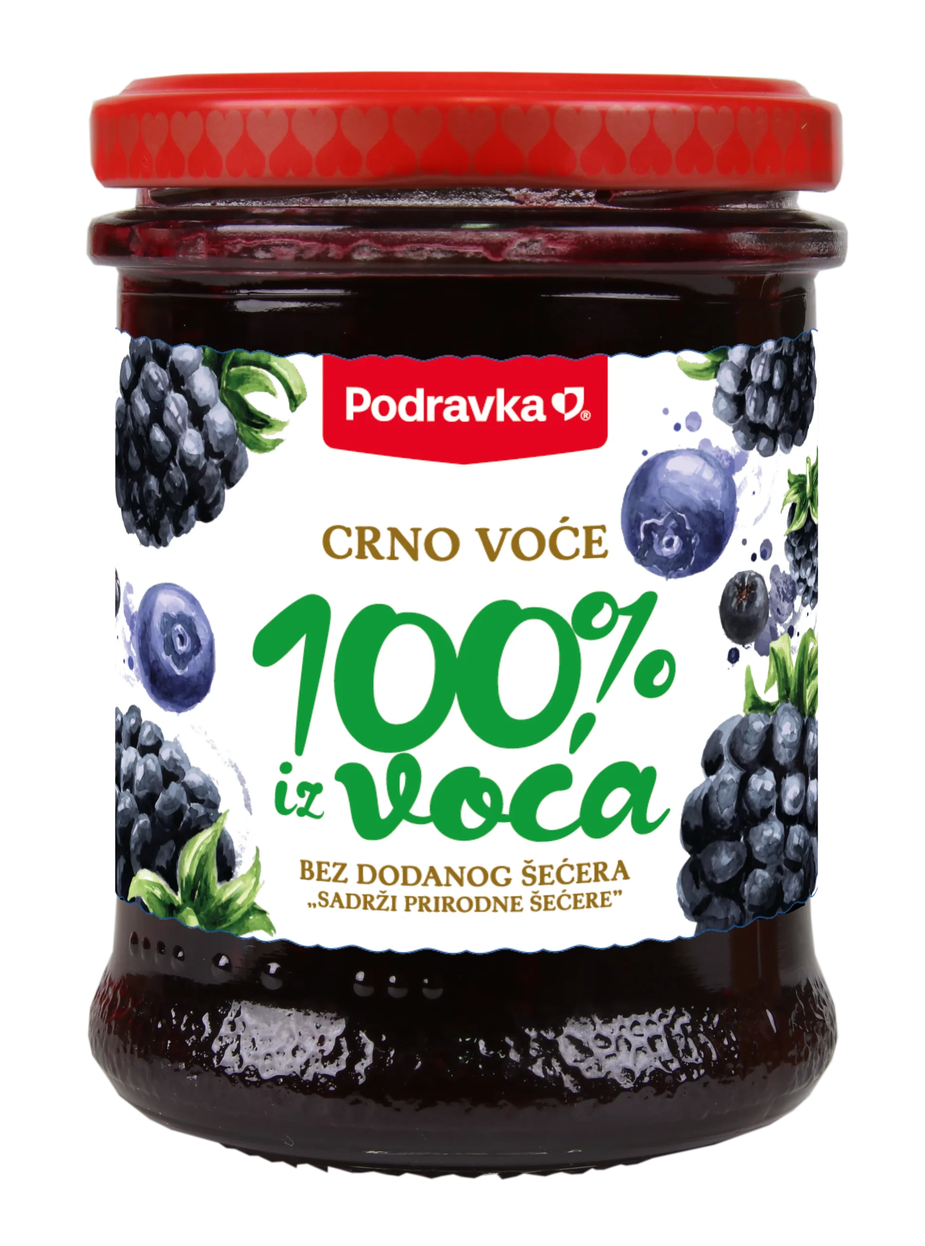 Crno voće voćni namaz 100% iz voća