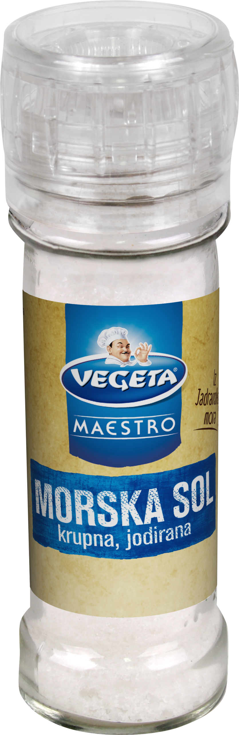 Morska sol sitna jodirana