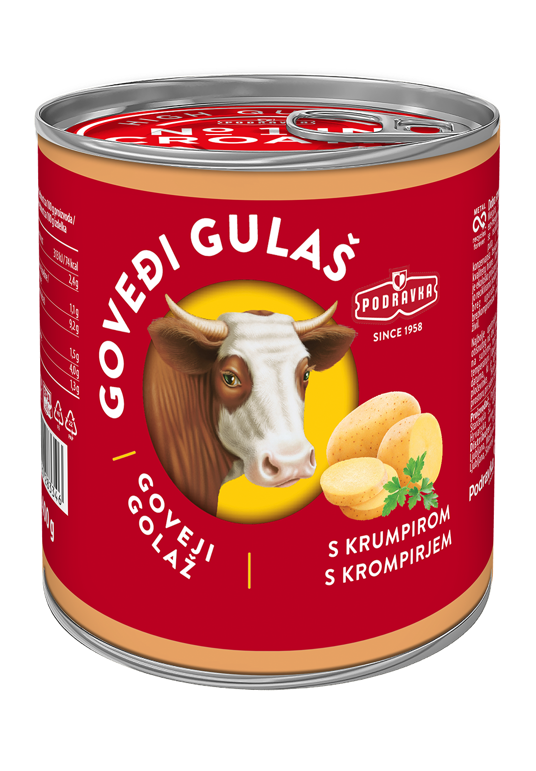 Goveđi gulaš s krumpirom