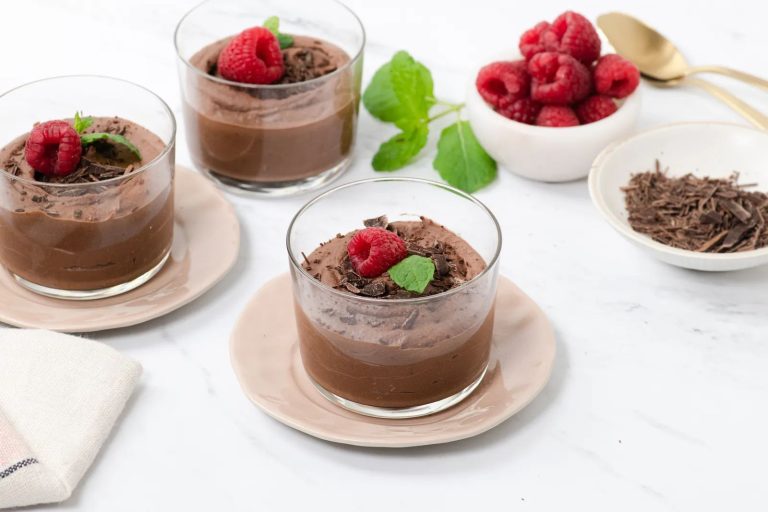 Čokoladni mousse od graha