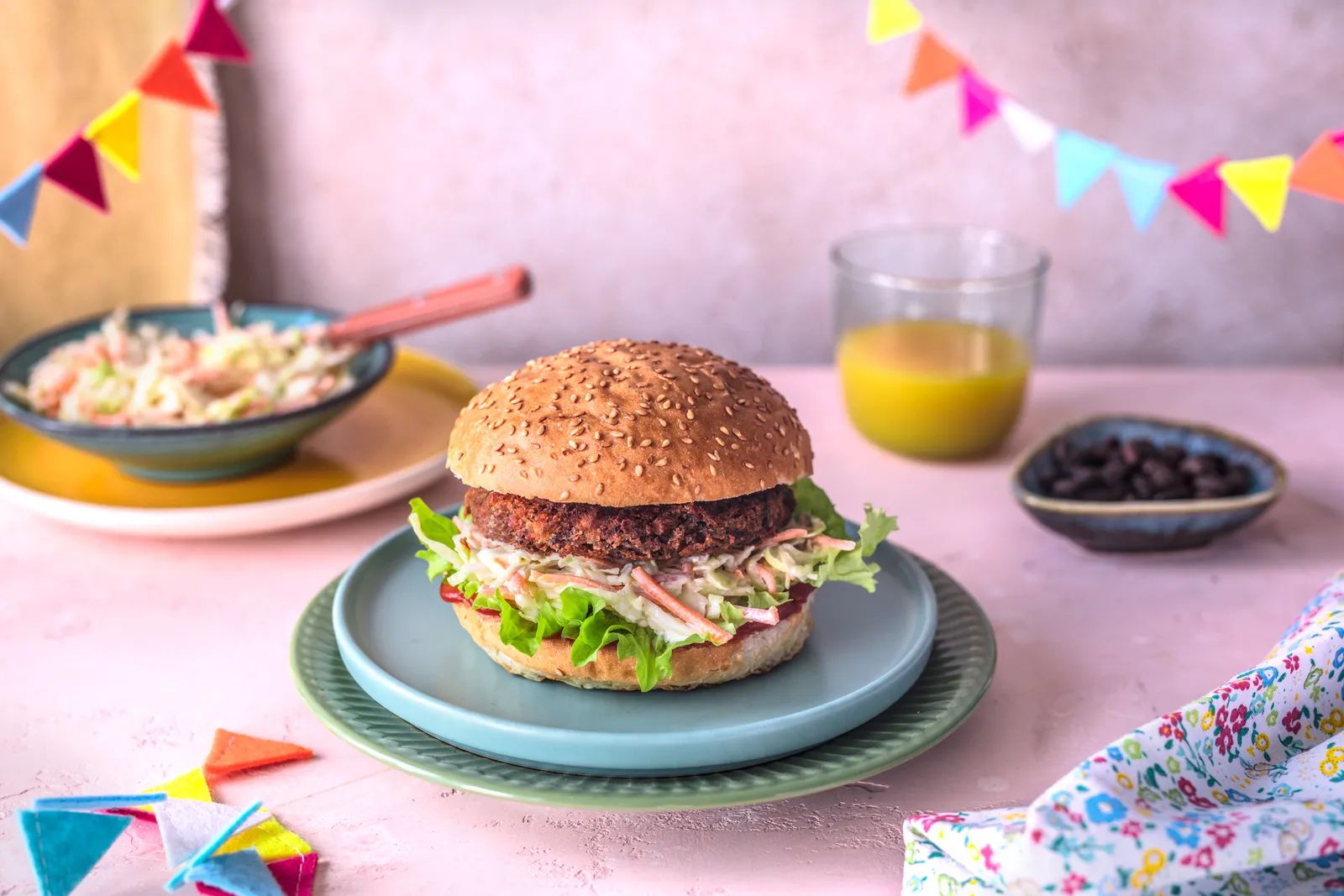 Vege burger (Burger od crnog graha)