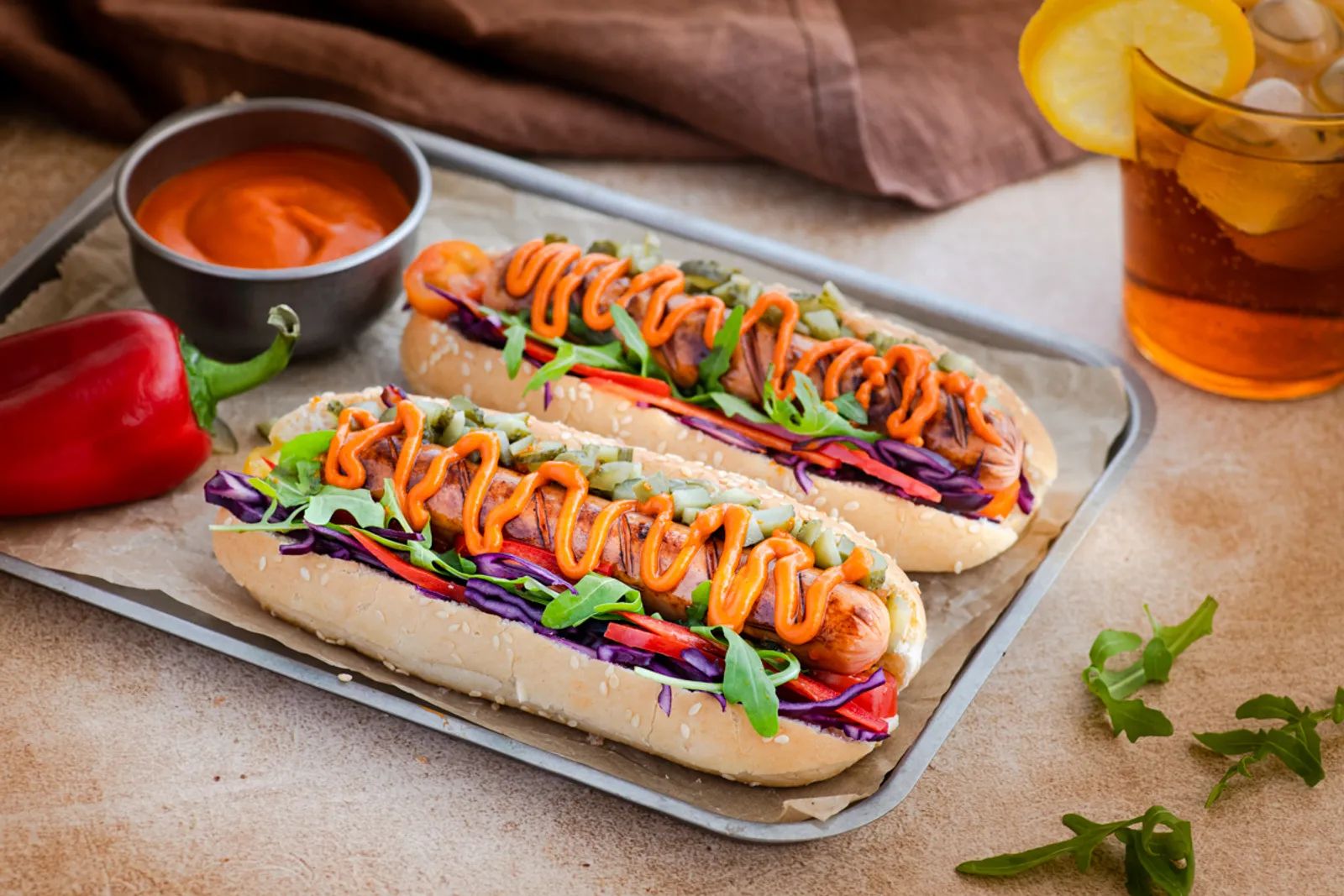 ZIK ZAK hot dog s kobasicama i povrćem